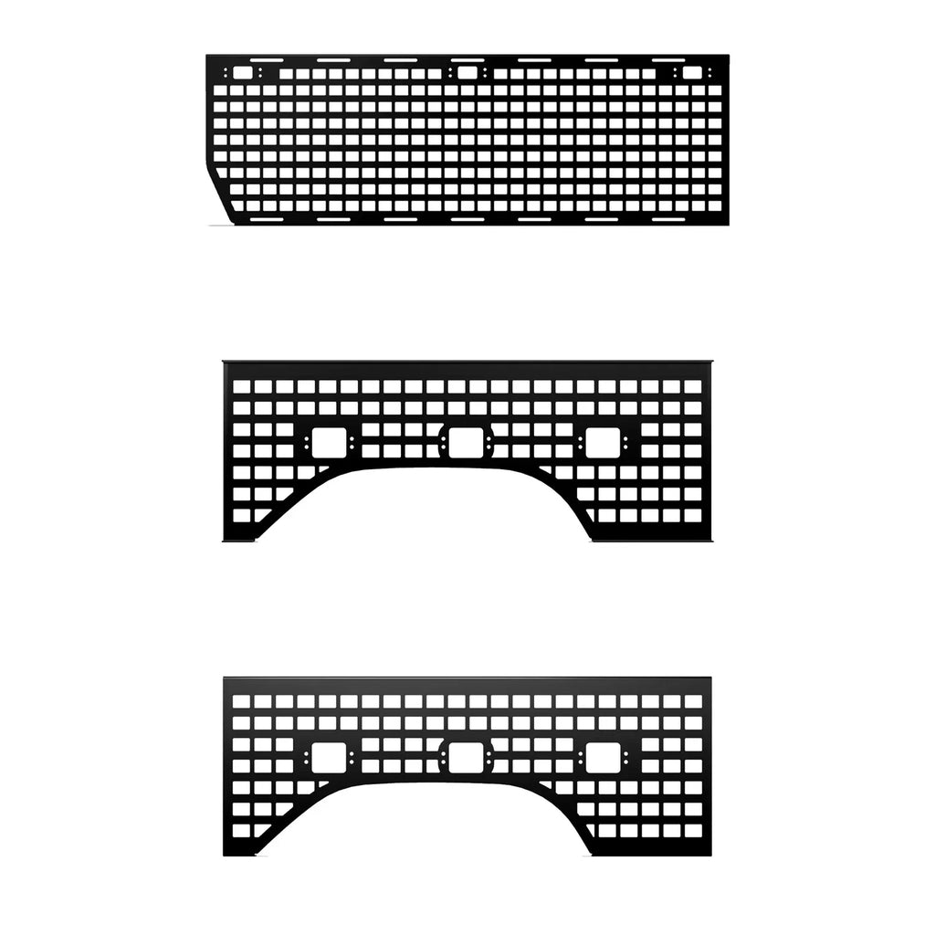 Putco 195002 Molle Panel Fits 19 Sierra 1500 Limited Silverado 1500 LD Fits select: 2021-2022 CHEVROLET SILVERADO, 2019 CHEVROLET SILVERADO LD