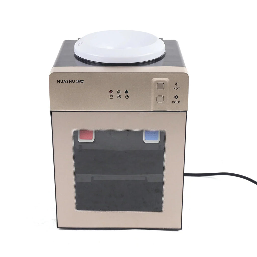 Oukaning Electric Water Dispenser Hot & Cold Freestanding Top Loading Detachable Sink
