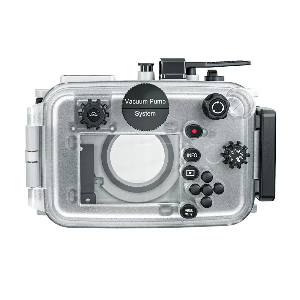 GoolRC TG 7 Camera Housing Case, Underwater 60m Diving Protective Case with Adapter