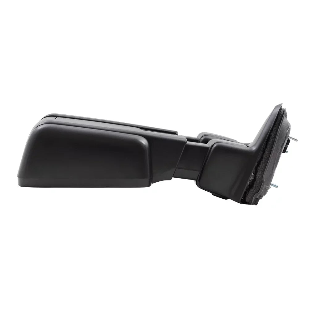 Brock Gentlemen Passengers Manual Tow Side Mirror Telescopic Dual Arm Compatible with 2008-2016 F250 F350 F450 Super Duty Pickup Truck 8C3Z17682AC
