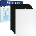 Filter Bros HEPA Individuals Filter A Compatible with Winix 115115 Plasmawave Series Home Air Purifiers 6300, P300, 5300, 5500, 5500-2, 5300-2, 6300-2, 9500, C535