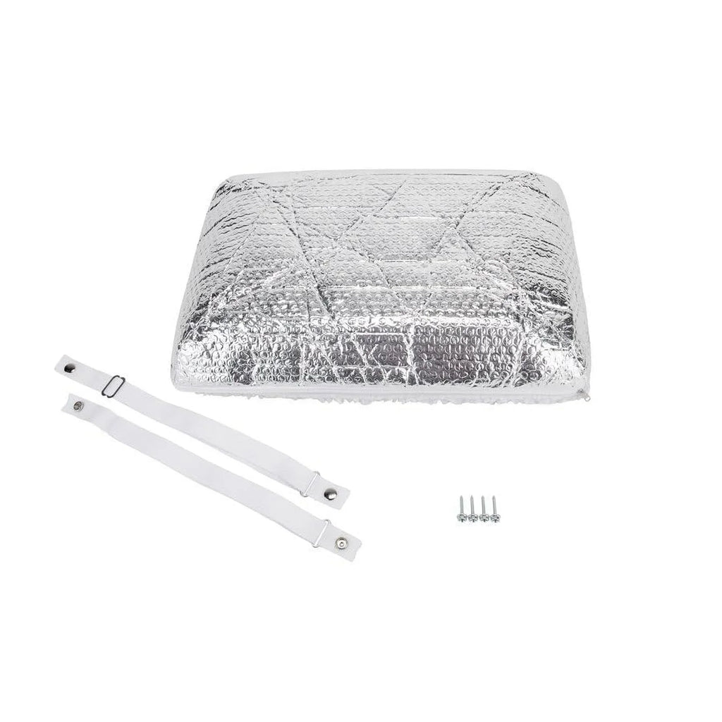 Camco Dome-Shaped Camper/RV Skylight Insulator | Reduce Heat Transfer & Increase A/C Efficiency | 14" x 22" (45197)