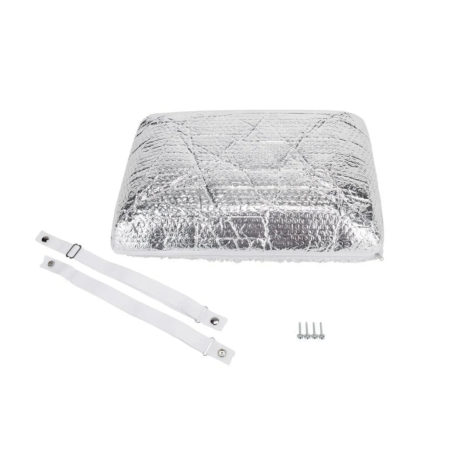 Camco Dome-Shaped Camper/RV Skylight Insulator | Reduce Heat Transfer & Increase A/C Efficiency | 14" x 22" (45197)