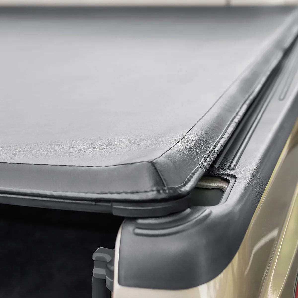 Auto Drive Soft Roll up Truck Bed Tonneau Cover Fits 2005 - 2023 Nissan Frontier 4' 11" Bed (58.6")