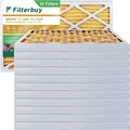 Filterbuy 8x20x2 MERV 11 Pleated HVAC AC Furnace Air Filters (12-Pack)