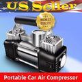 Jahy2Tech Dark Portable Air Compressor 12V Electric Pump Quick Inflation 280W Roadside Assistance