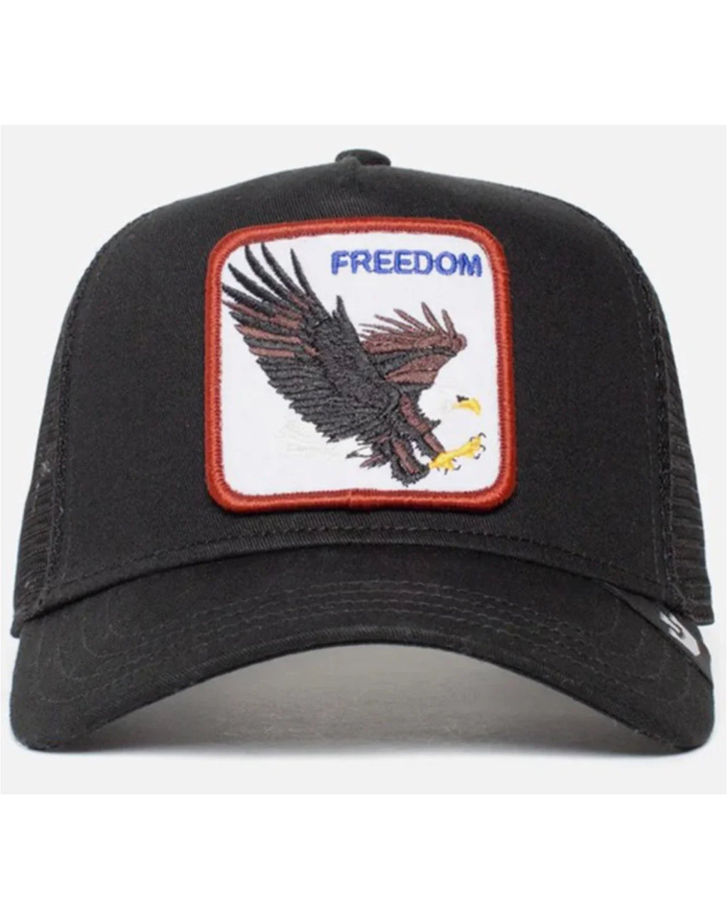 Goorin Bros People The Freedom Eagle Trucker Cap Midnight One Size