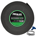 Primal Accessories Backwash Hose 2 inch x 100 feet Commercial Grade Midnight 3 Bar / 43.5 psi
