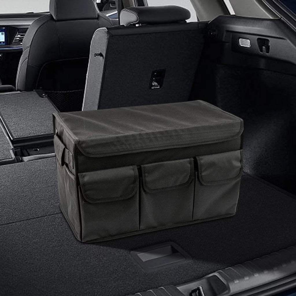 Car Trunk Organizer Bag Collapsible Camping Storage Box for SUV Vehicle L 60x30x30cm