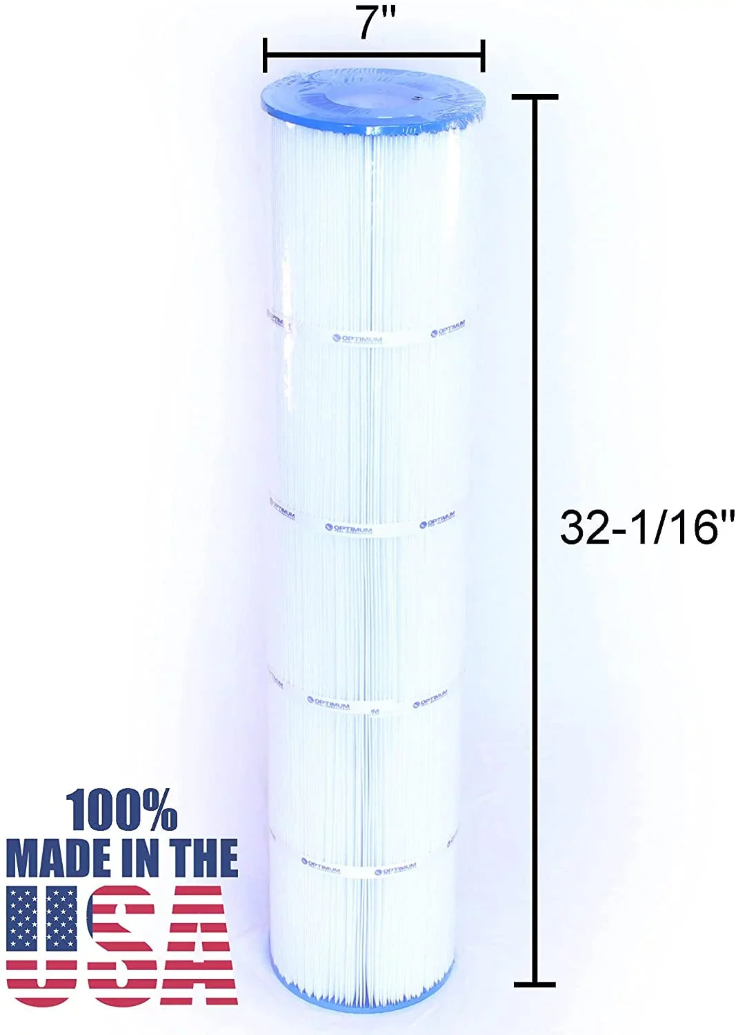 Pool Filter 4 Pack Gentlemen for Pentair Clean & Clear Plus 520; 125/130 SQ.FT. Cartridge Gentlemen - Made in USA