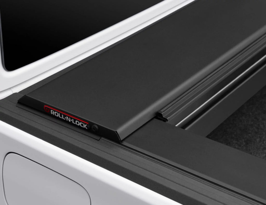 Roll-N-Lock by RealTruck M-Series Retractable Truck Bed Tonneau Cover | LG496M | Compatible with Select 2020-2023 Jeep Gladiator w/o Trail Rail System 5' Bed (60")