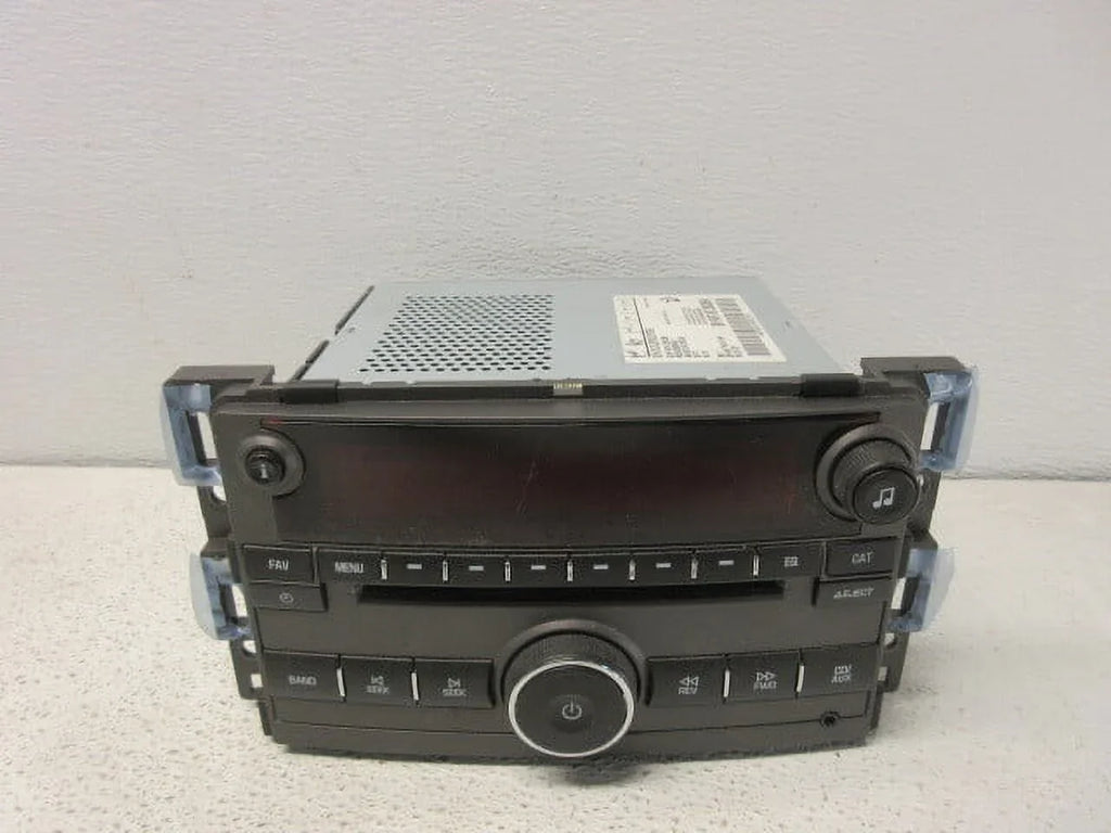 Pre-Owned 09 2009 Saturn Aura AM FM CD Mp3 Radio Receiver 25833954 OEM LKQ (Good)