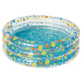 Inflatable Family Pool,iMounTEK Foldable Baby Swimming Pool with 3 Velvets Water Drain Plug for Indoor Backyard Beach, 59x21in