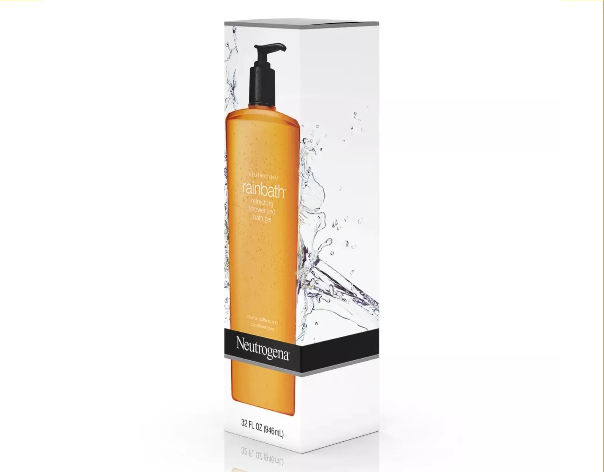 Neutrogena Rainbath Shower Gel 32 Ounce (Pack of 5)