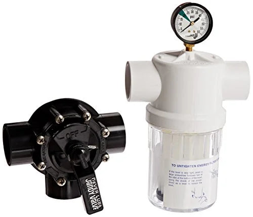 Jandy Zodiac 6488 Energy Filter With Gauge and Neverlube Valve