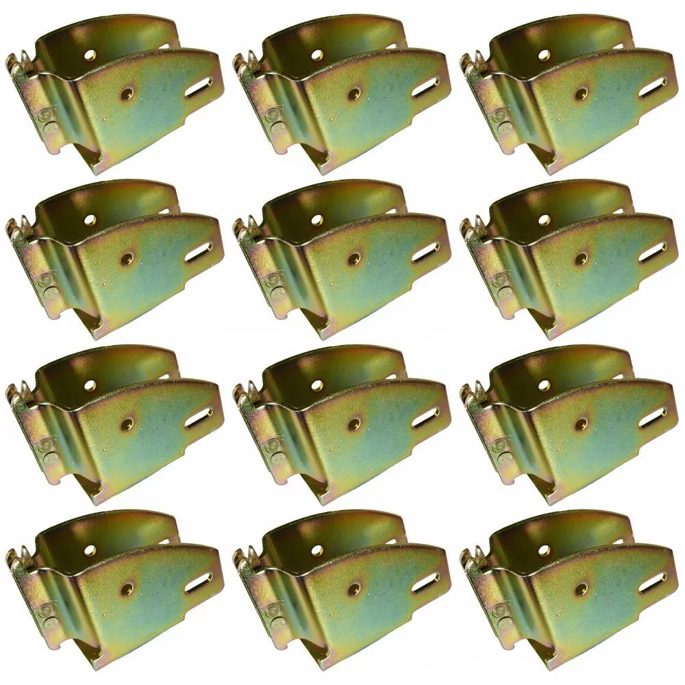 RAParts 12 E Track Wood Beam Holder Bracket Board Socket Trailers Cargo Brace Truck Van