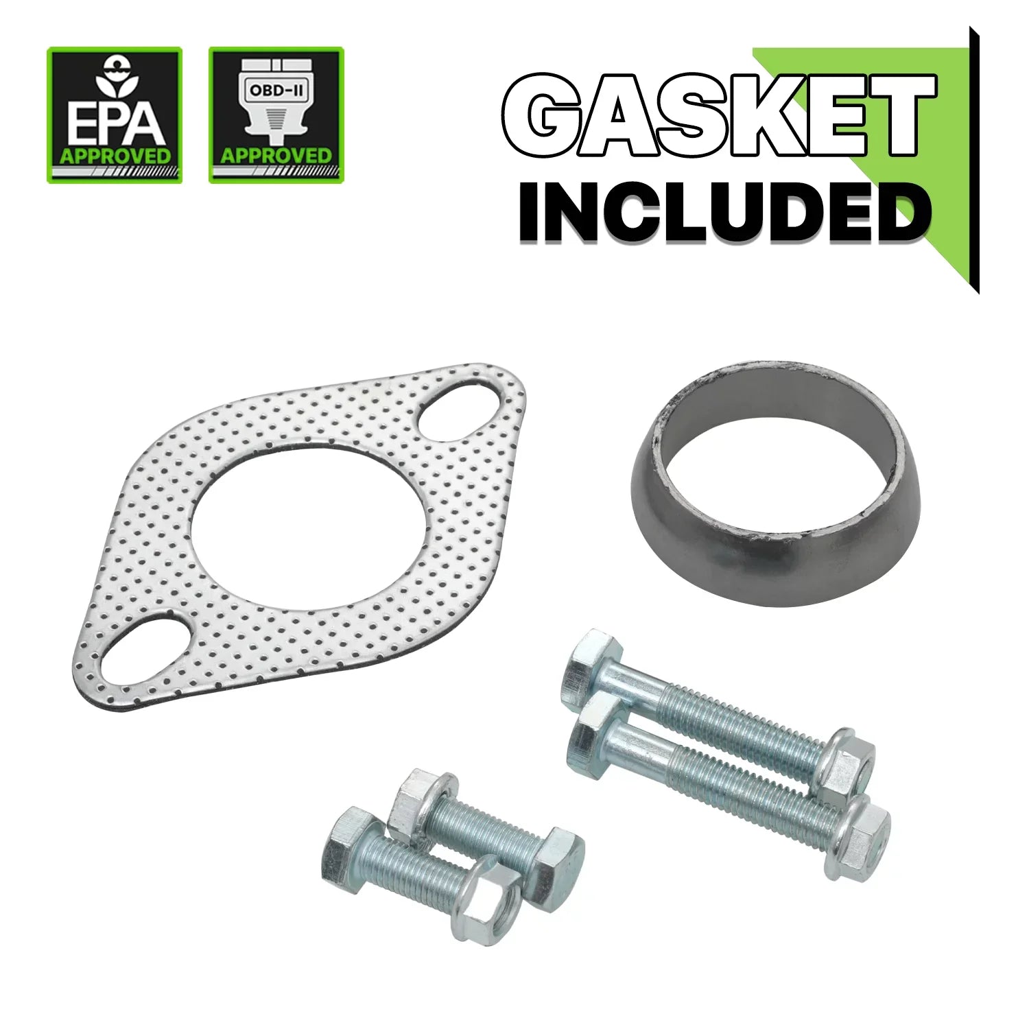 Magshion [HEAT SHIELD] Exhaust Catalytic Converter For 1999-2006 Impreza/9-2X/Baja/Forester/Legacy/Outback 2.5 NA