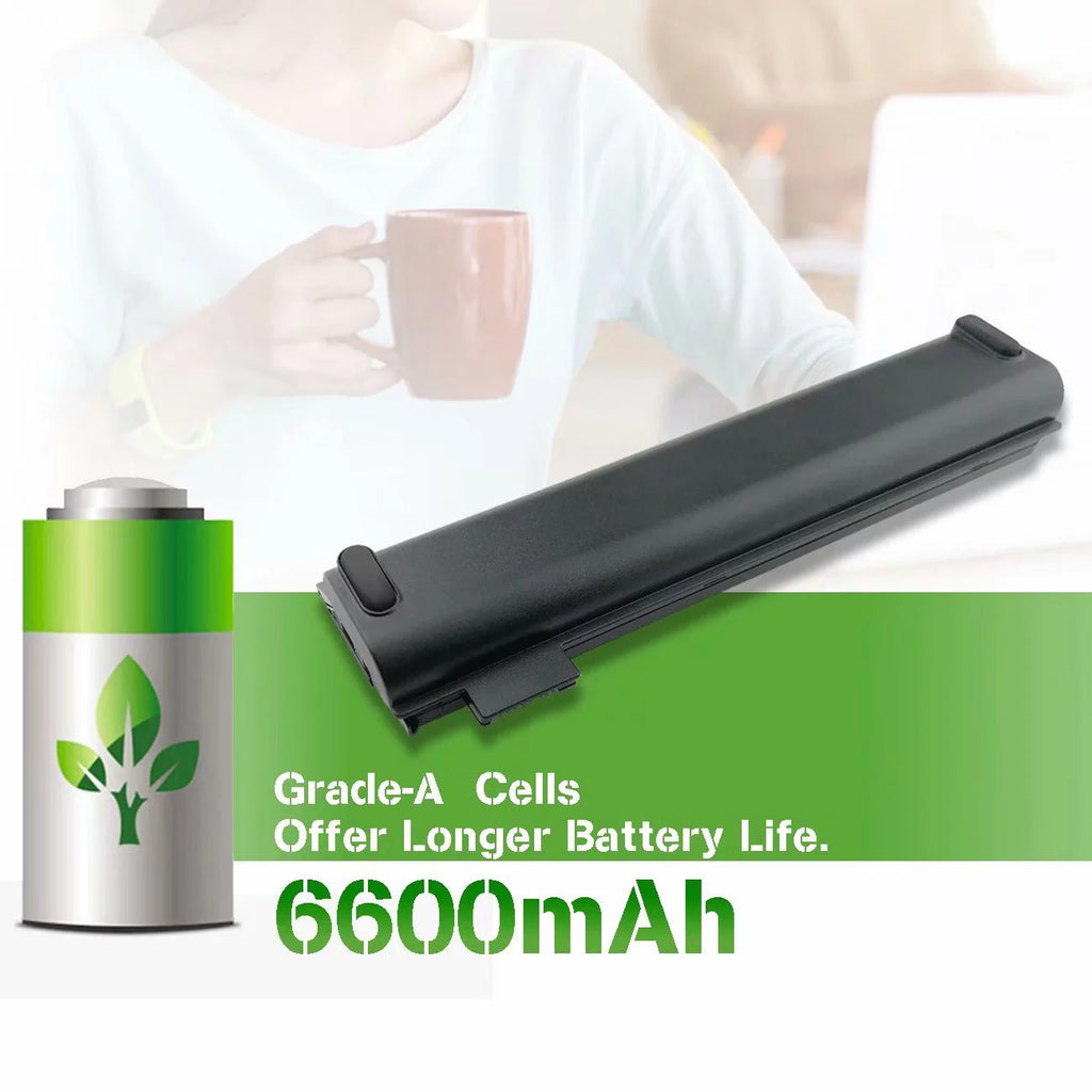 EBK 61++ People Laptop Battery Compatible with Lenovo ThinkPad A475 A485 TP25 P51S P52S T470 T480 T570 T580 Series 01AV492 01AV427 01AV428 (10.8V 72Wh)