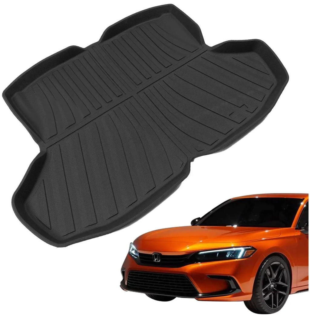Fit 2022 Honda Civic Cargo Liner Rear Trunk Mat Car Accessories TPE All-Weather Mats