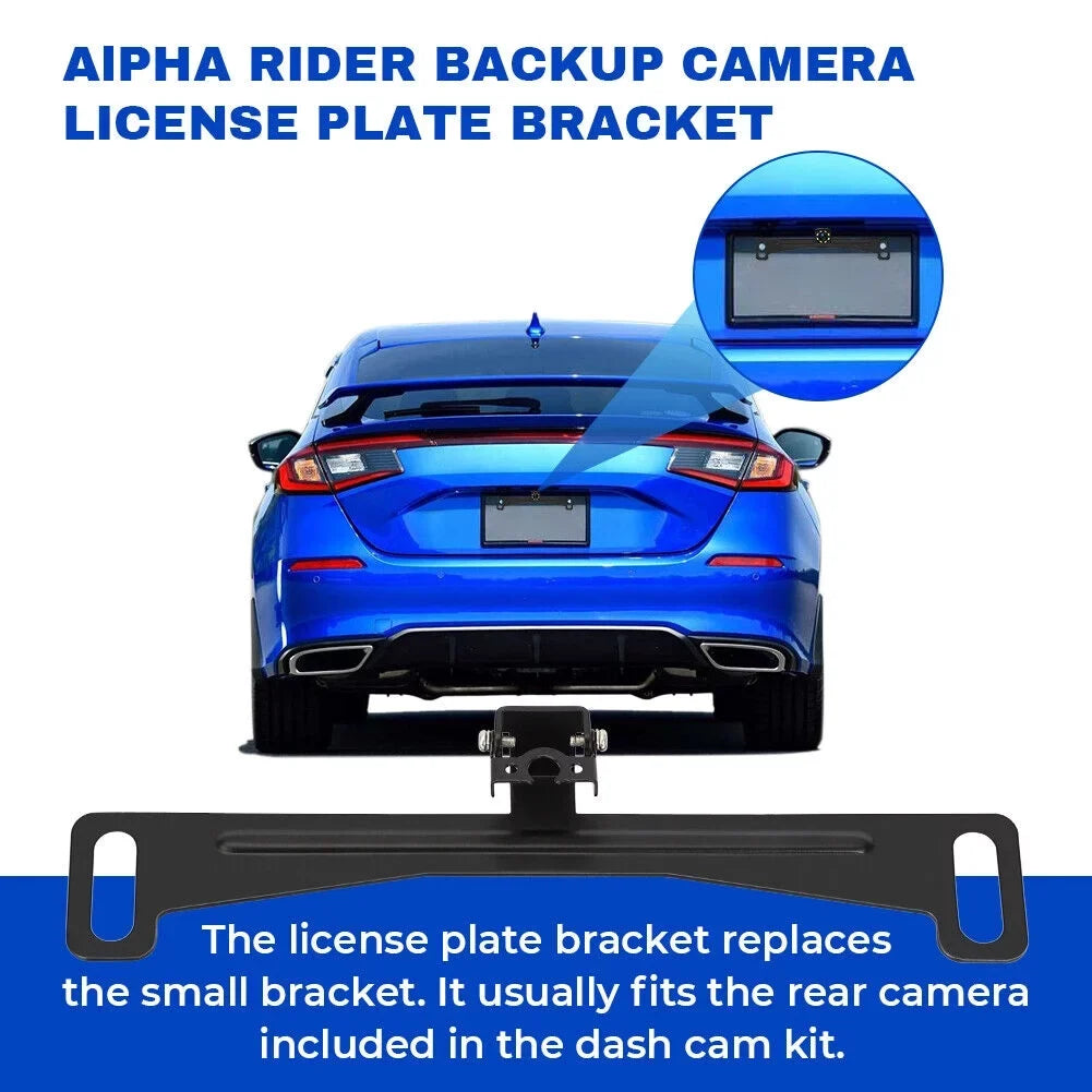 Backup Camera Car Rear View Wireless HD Parking System Night Vision + 5" Monitor