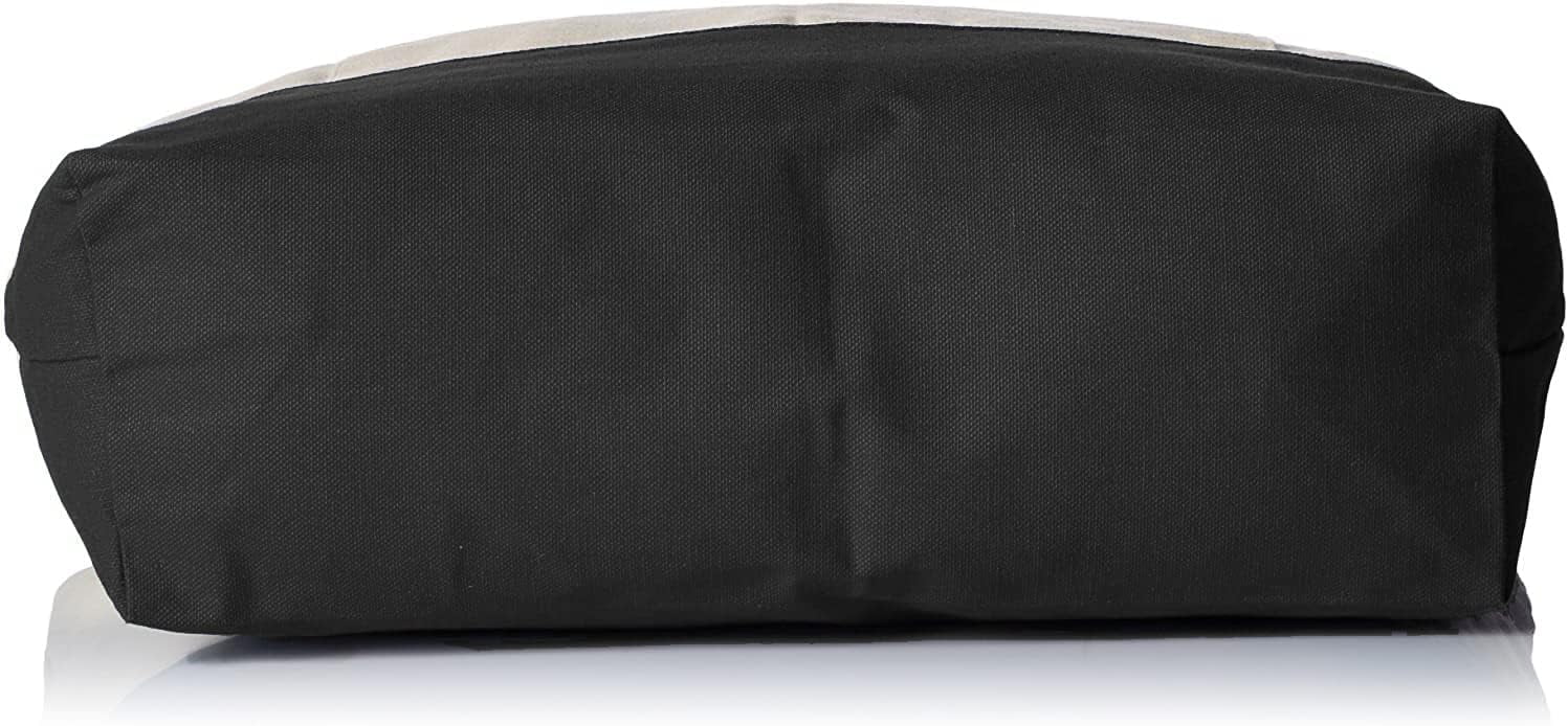 Sturdy Tote Bags 12Oz Canvas With Front Zipper Pocket Large Fancy Reusable Gift Tote Bags