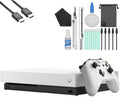Microsoft Xbox One X 1TB Gaming Console White with HDMI Cleaning Kit