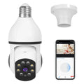Electric Security Surveillance Camera iMounTEK 1080P FHD Wireless E27 WiFi Bulb Camera 360 Degree Panoramic Motion Tracking Alarm Two-Way Audio Night Vision APP Control