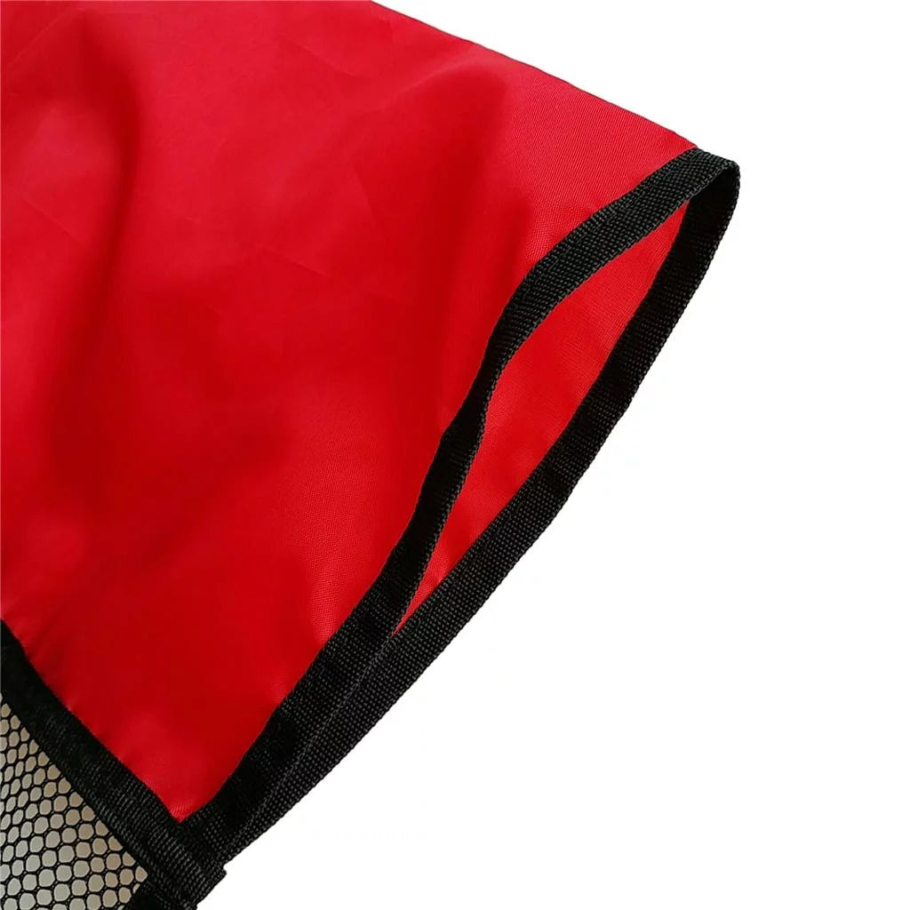 Tnarru 6xFloating Pool Noodle Chair Net Mesh Float Swimming Seat Red