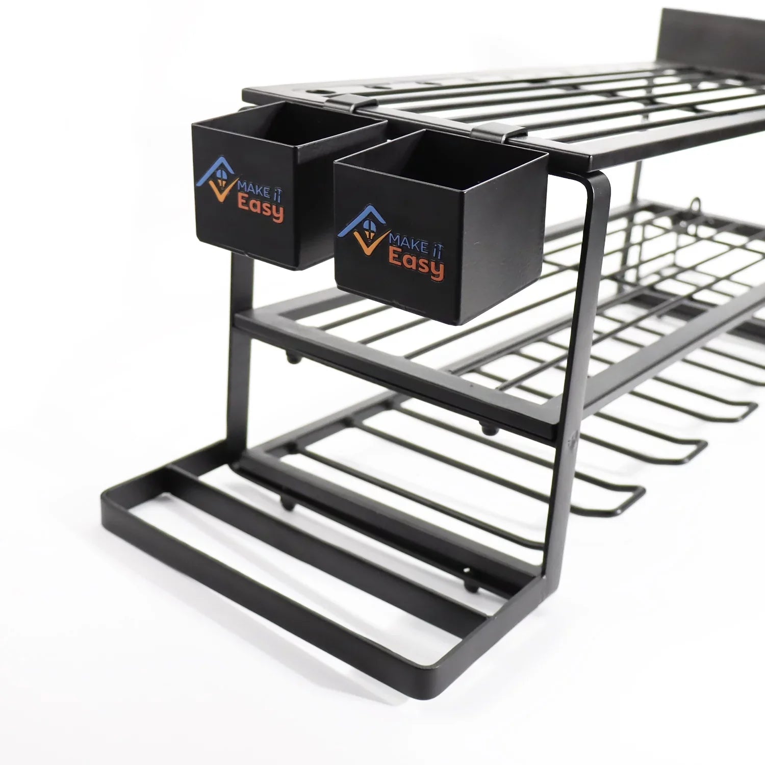 Make It Easy Super Power Tool Organizer Steel Heavy Duty Floating Tool Shelf 10 in All