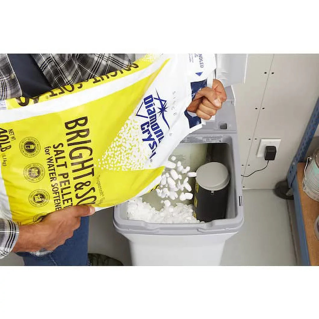 NASC SM-1931 Water Softener Salt Pellets, 50 Lb. Bag - Lot of 49