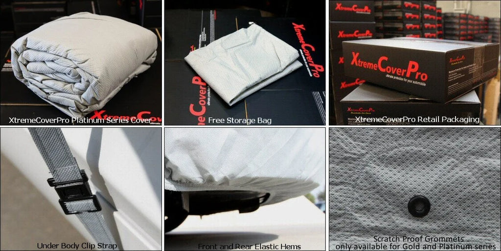 Car Cover Fits 2000 2001 2002 2003 2004 2005 2006 2007 2008 2009 Mazda MX-5 Miata XCP XtremeCoverPro Waterproof Platinum Series Midnight