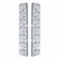 United Pacific 33625 Air Cleaner Light Bar Front, Stainless Steel, With