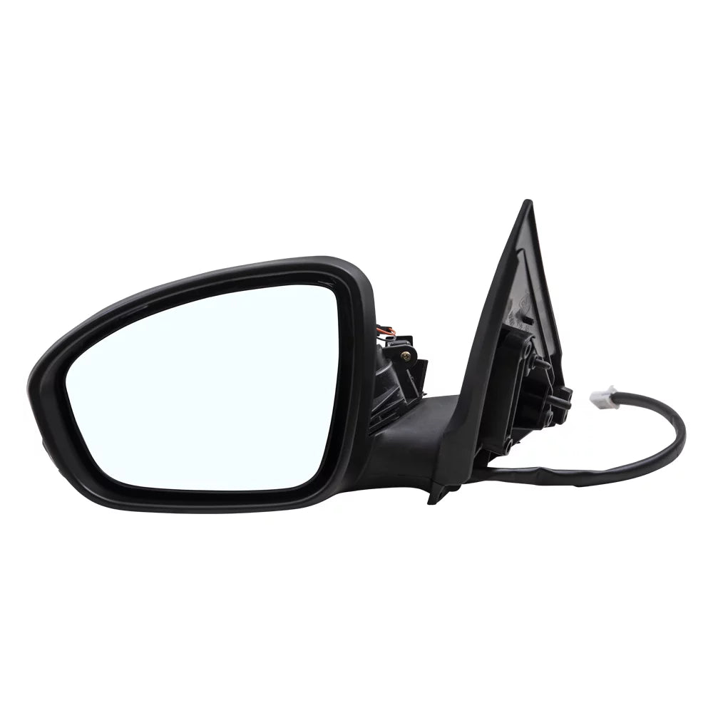 Brock Aftermarket People Driver Left Power Mirror With Heat-Signal-Camera Paint To Match Midnight Compatible With 2020-2021 Nissan Sentra