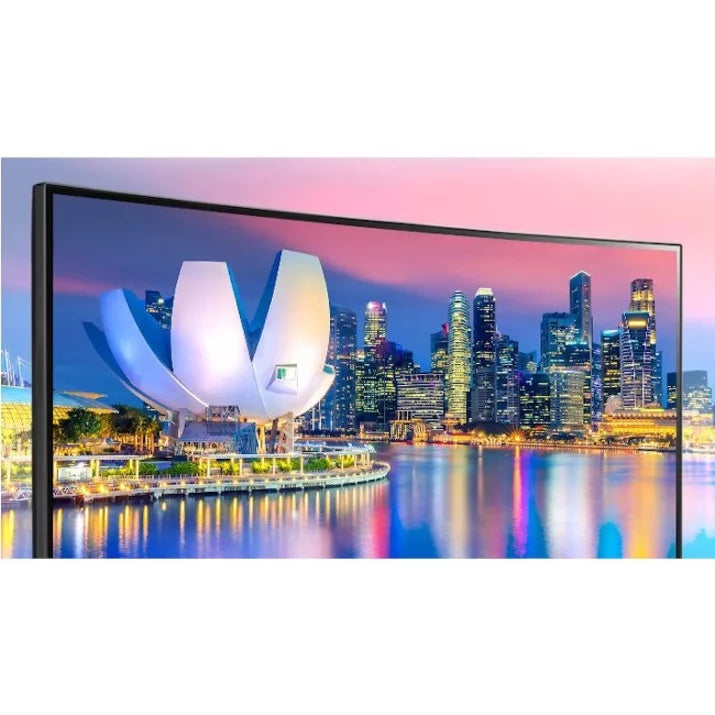 LG Ultrawide 34\" 3440 x 1440 LED HDR10, sRGB Curved Monitor, Textured Midnight 34BQ77QB-B