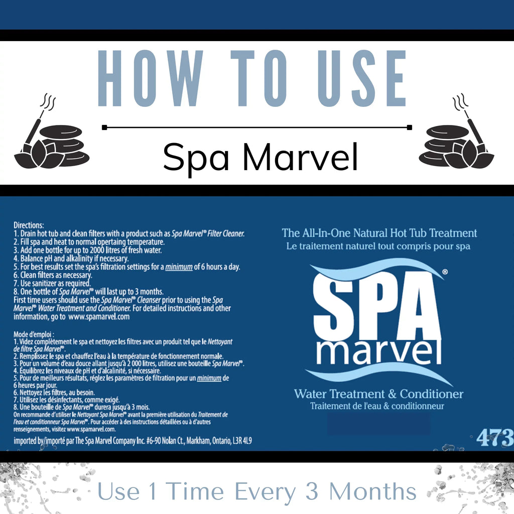 Spa Marvel People and Conditioner 16oz, Spa Marvel Cleanser, Spa Marvel Cleaner and Spa Marvel X10 Pre-Filter + FREE Scum Absorber