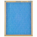 True Blue 114241 14" x 24" x 1" Flat Panel Spun Fiberglass Disposable Furnace Air Filter MERV 2 - Quantity of 12