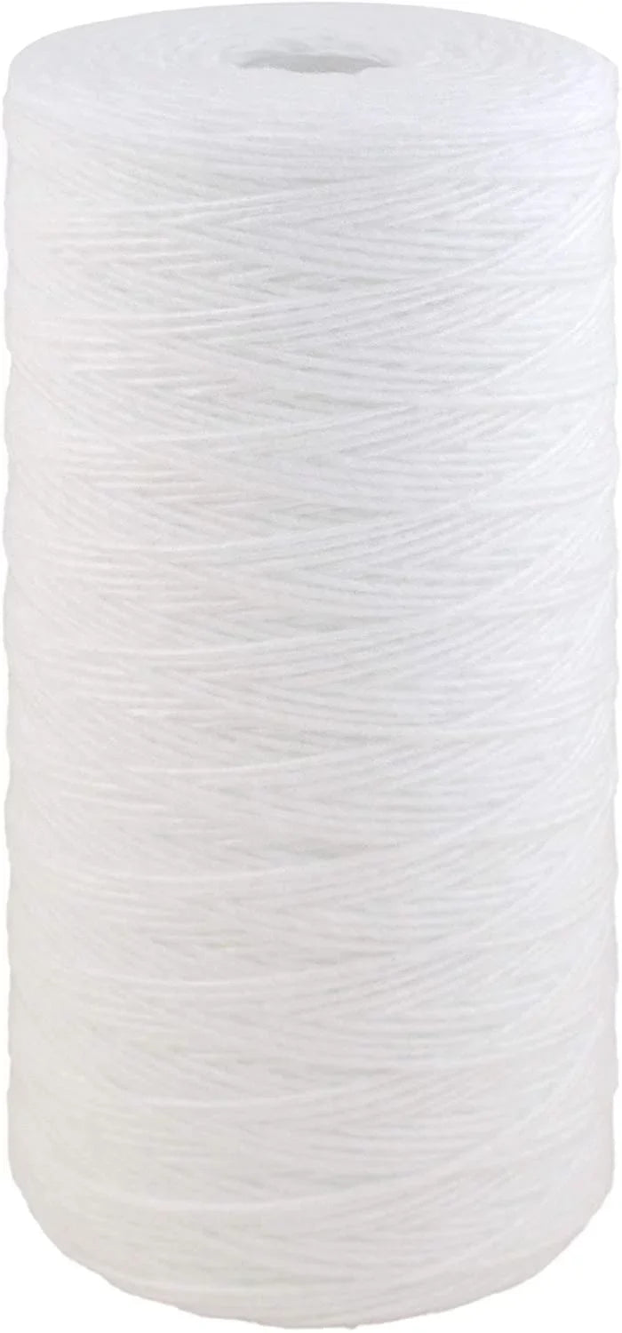 SpiroPure SP-WP25-BB 10x4.5 25 Micron String-Wound Polypropylene Water Filter Cartridge WP25BB97P 355216-43 CW25-BBS (Case of 8)
