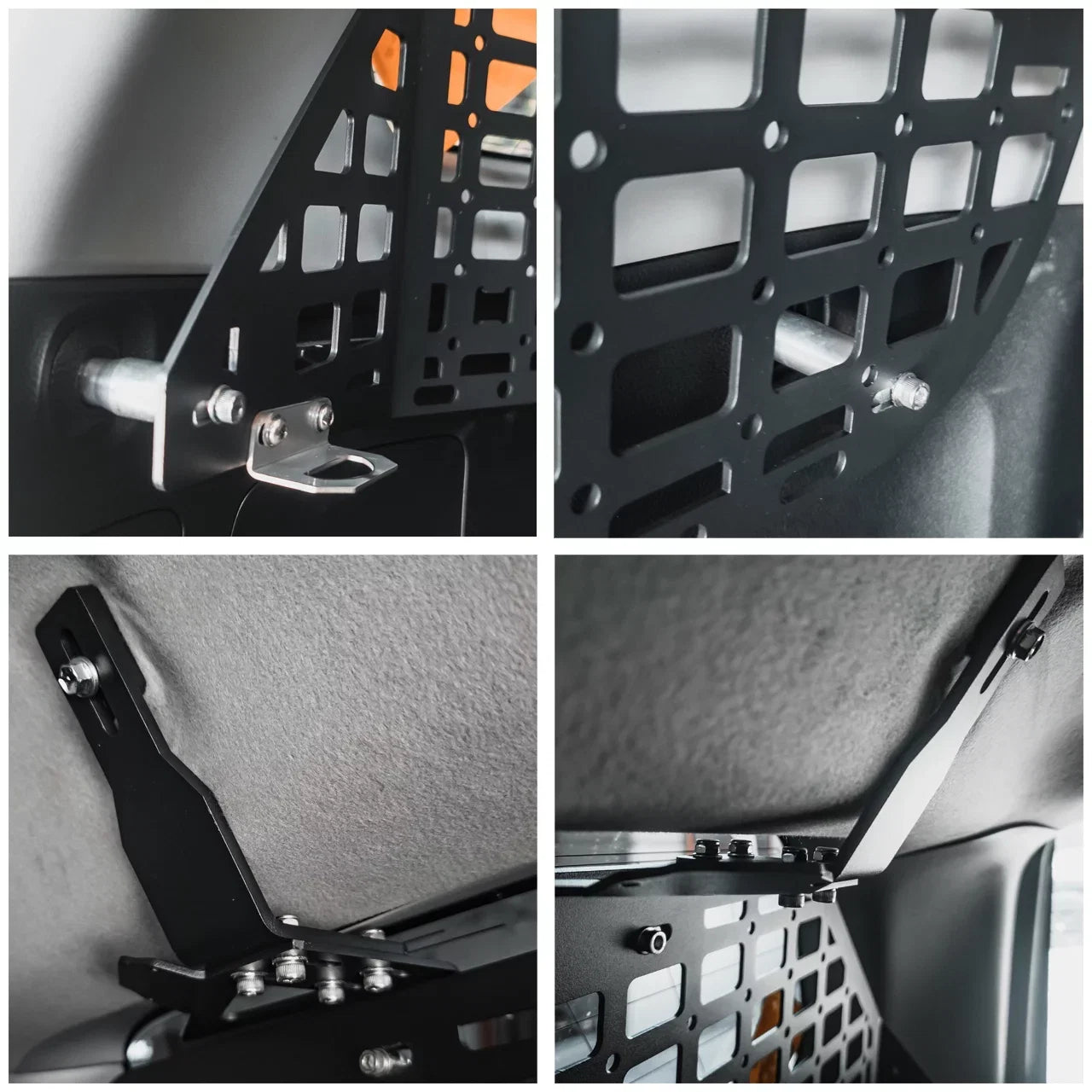 BAKOD Molle Storage Window Shelf Set Panel for 2010-2023 Toyota 4Runner Ebony MSW100 MSPS100