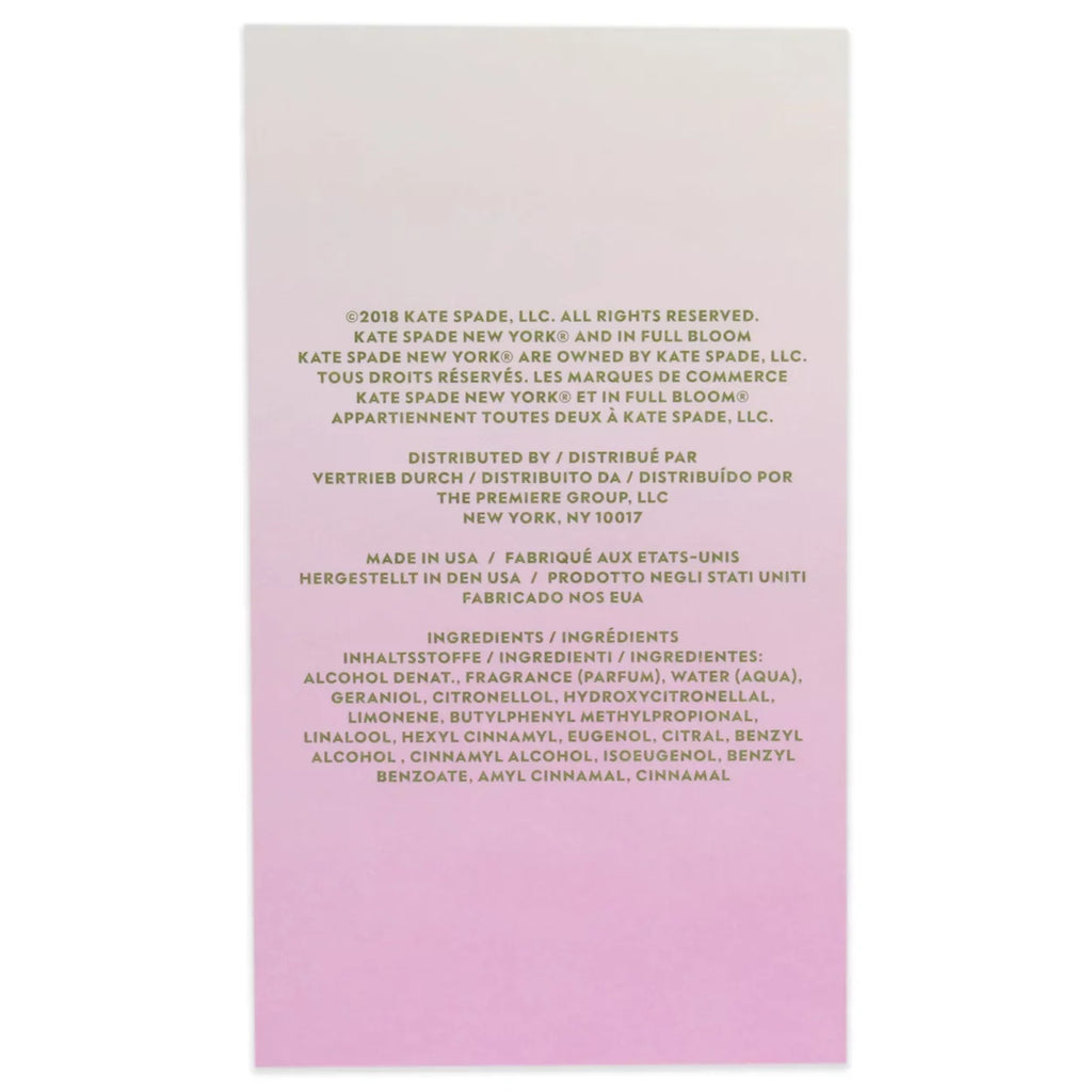 Kate Spade In Full Bloom Eau de Parfum, 1.7 Oz