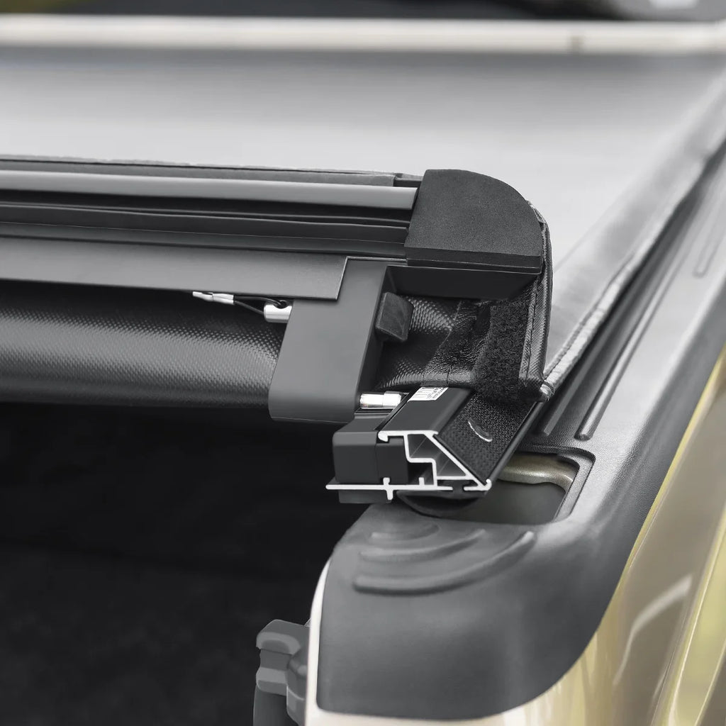 Auto Drive Soft Roll up Truck Bed Tonneau Cover Fits 2005 - 2023 Nissan Frontier 4' 11" Bed (58.6")
