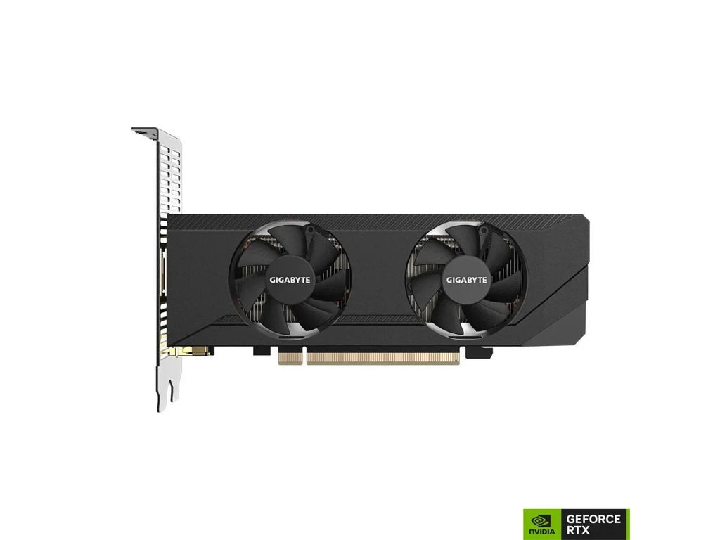 GIGABYTE GeForce RTX 3050 OC Low Profile 6G Graphics Card, 2x WINDFORCE Fans, 6GB GDDR6 96-bit GDDR6, GV-N3050OC-6GL Video Card