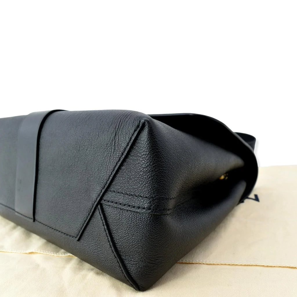 Pre-owned LOUIS VUITTON Very One Handle Monogram Leather Shoulder Bag Dark