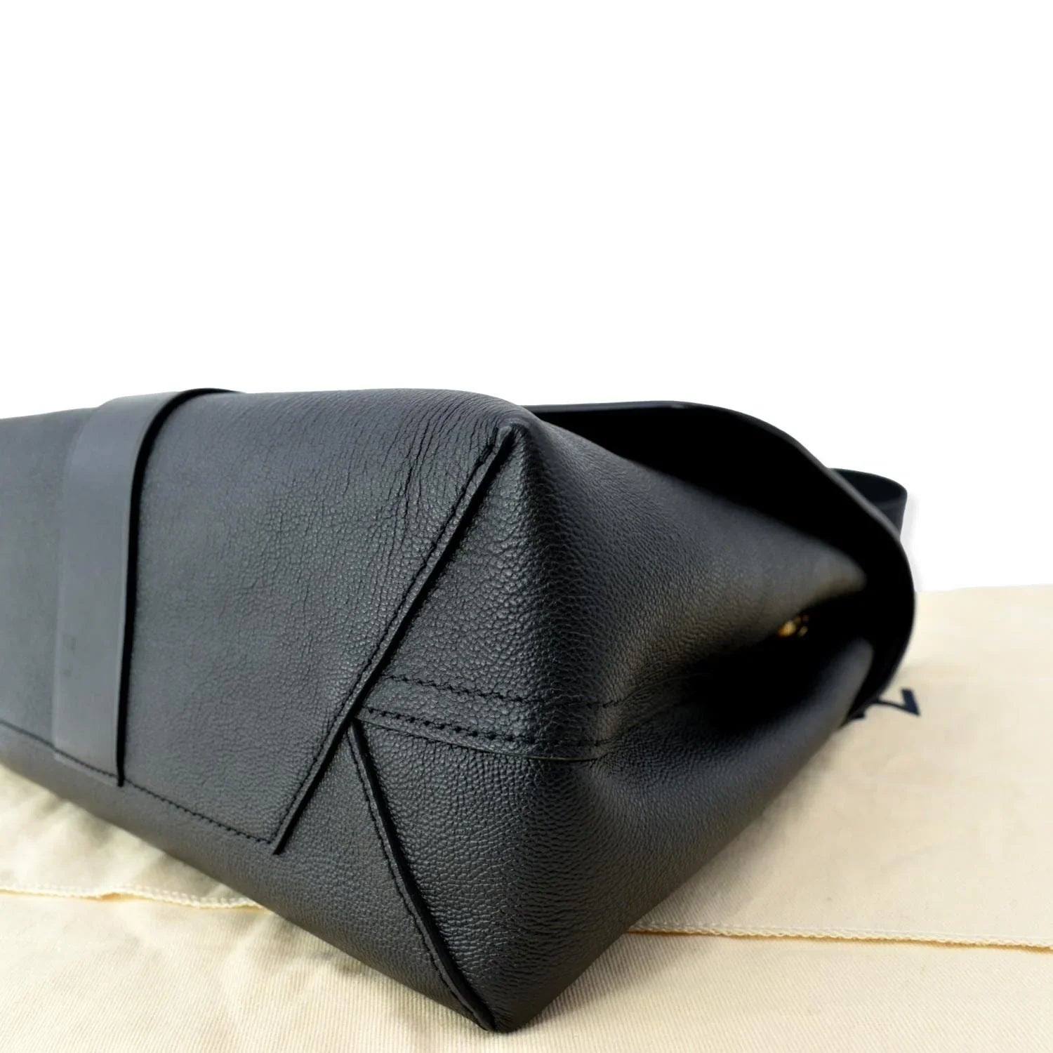 Pre-owned LOUIS VUITTON Very One Handle Monogram Leather Shoulder Bag Dark