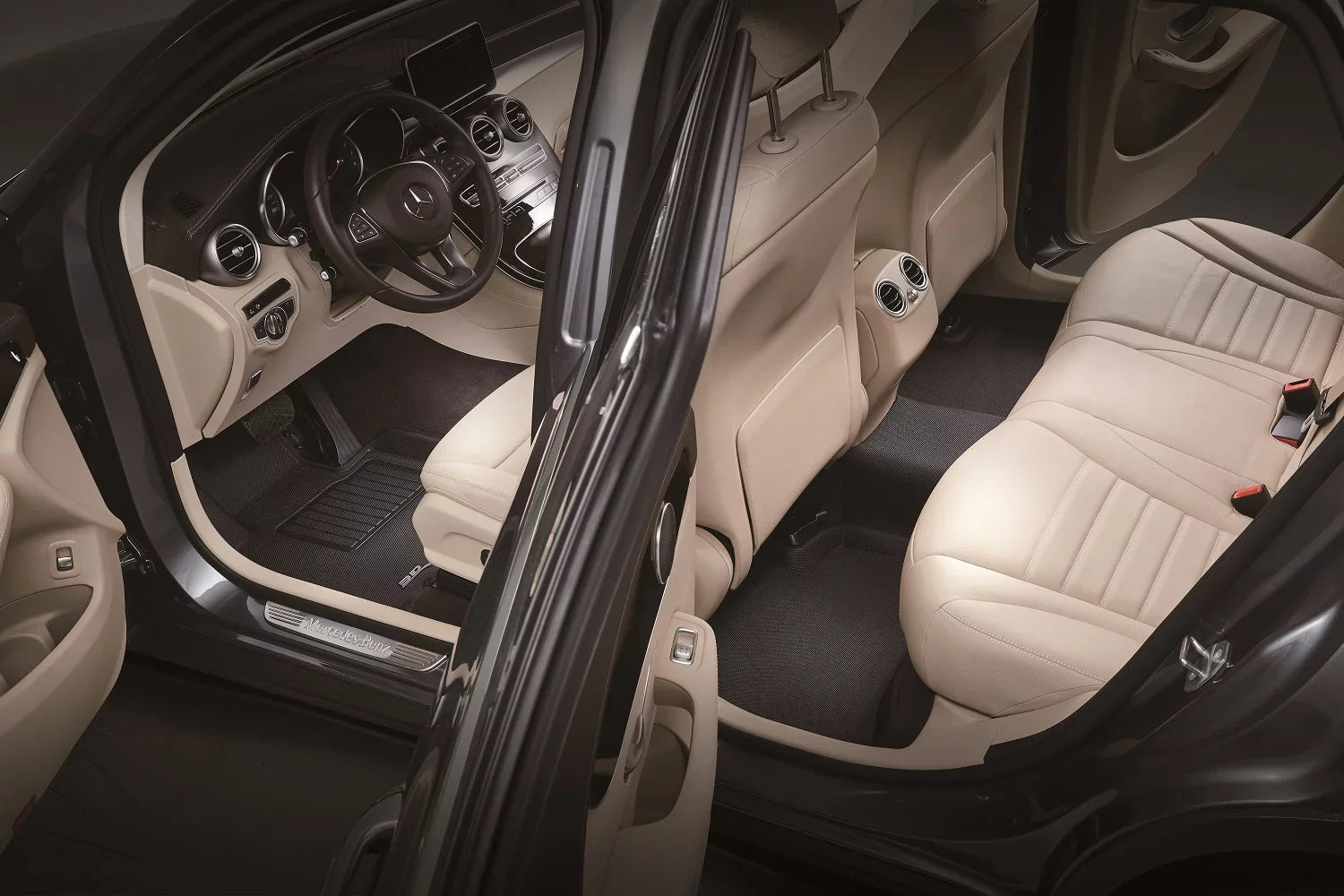3D MAXpider KAGU Floor Mat Dark compatible with CHRYSLER PACIFICA HYBRID LIMITED 2021-2024 - Full Set