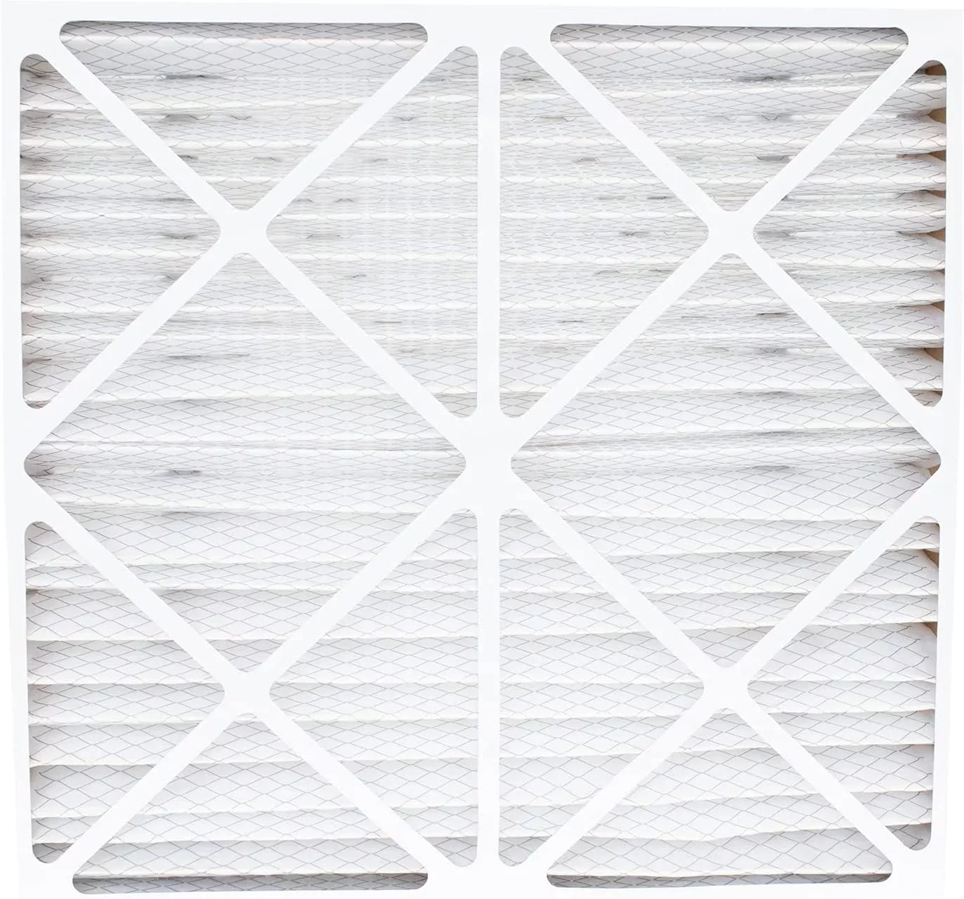 Filterbuy 24x25x5 MERV 8 Pleated HVAC AC Furnace Air Filters for Carrier FILXXCAR0024 (2-Pack)
