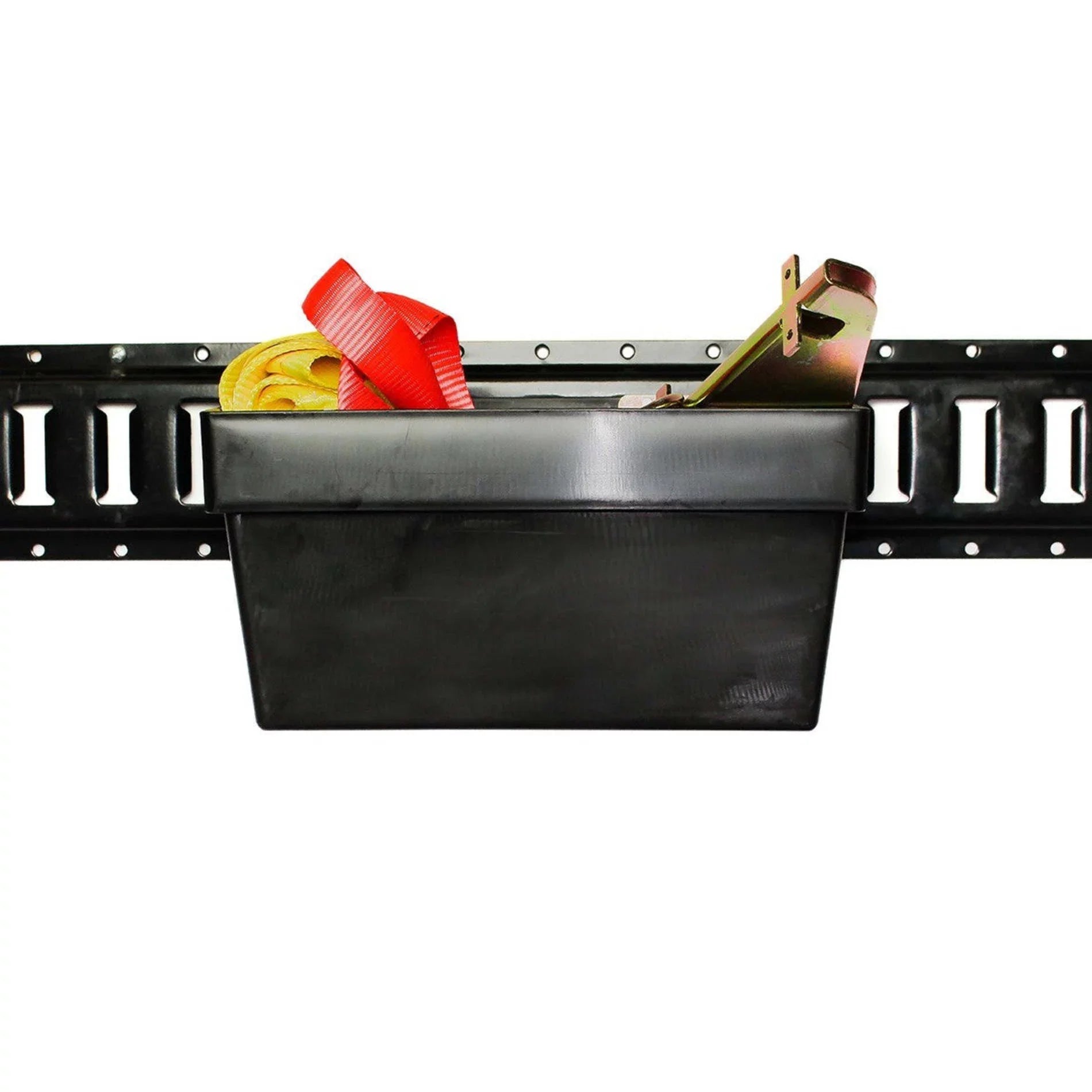 DC Cargo E-Track Basket | Trailer Organizing Storage Pail | 13" x 7-1/8" x
