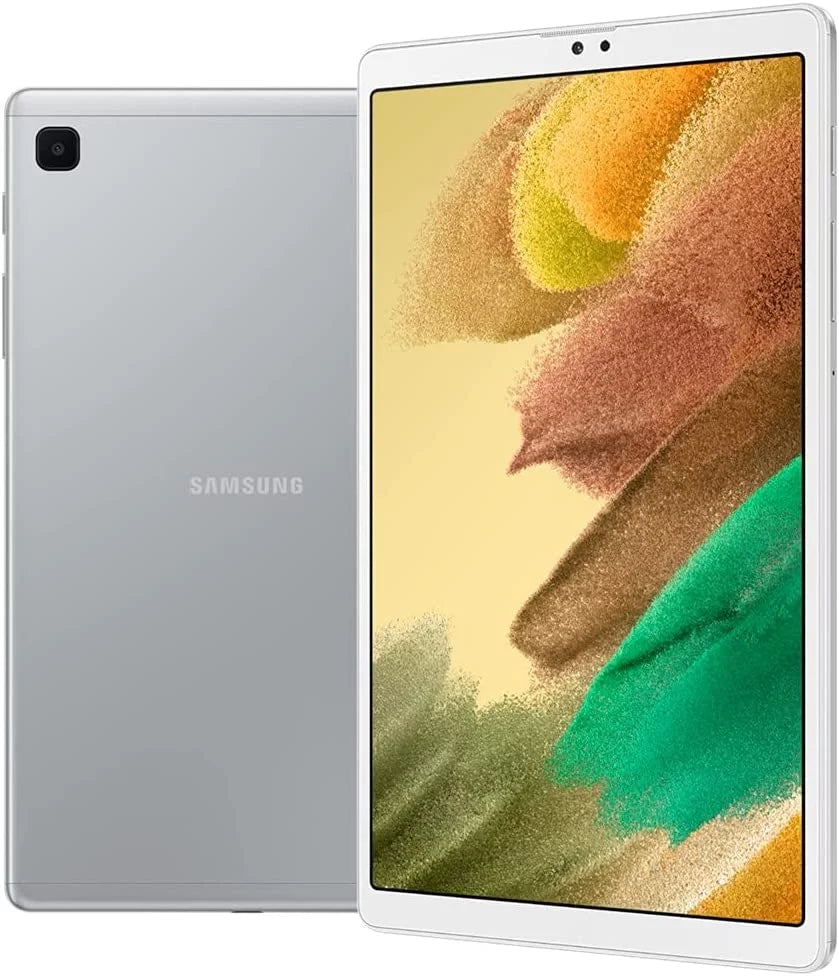 Galaxy Tab A7 Lite 8.7" (32GB, 3GB) Wi-Fi Tablet, Octa-Core Mediatek MT8768T Processor, Silver + Mazepoly Accessories