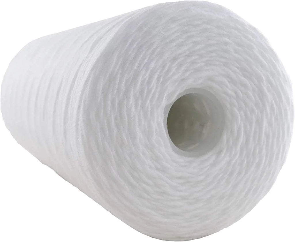 SpiroPure SP-WP1-BB 10x4.5 1 Micron String-Wound Polypropylene Water Filter Cartridge SWC-45-1001 WP1BB97P 355213-43 (Case of 8)