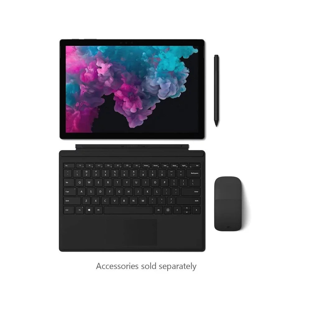 Microsoft surface pro-6 retail tablet intel:i7-8650u/ci7-1.90 16GB/onboard 512GB/SSD 802.11ac+bt 2xwebcam intel-UHD620 12.3pixelsense/touch (pen not included) Windows 10 Home 64-bit Dark