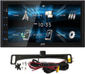 JVC KW-M150BT Bluetooth Car Stereo Receiver with USB Port 6.75" Display Radio MP3 Player Double DIN + Absolute Camera